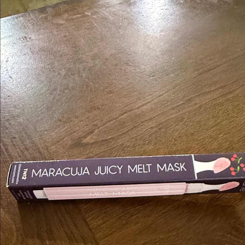 Tarte Maracuja Juicy Melt Mask in Pink and Purple Packaging